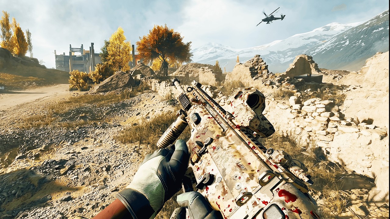 Battlefield 6: Геймплей в режиме &laquo;Захват&raquo; (без комментариев)