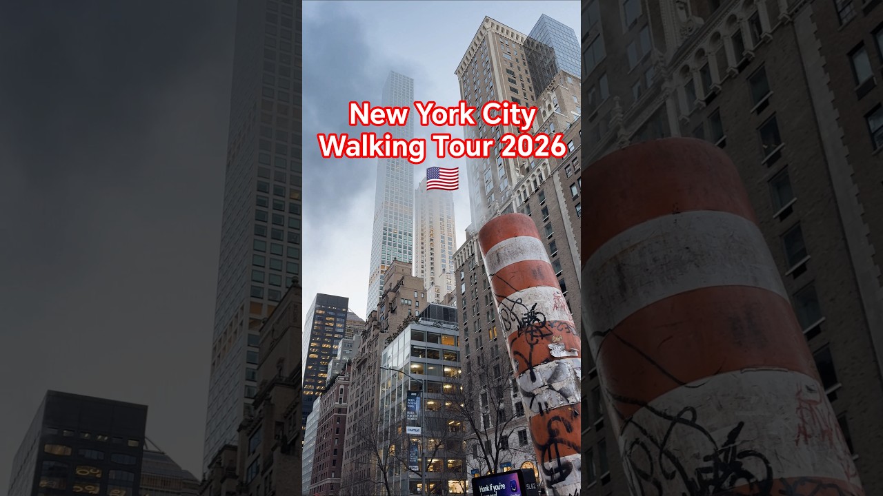 New York City Walking Tour 2026 🇺🇸 | The Most Beautiful Places in NYC #newyorkcity #usa