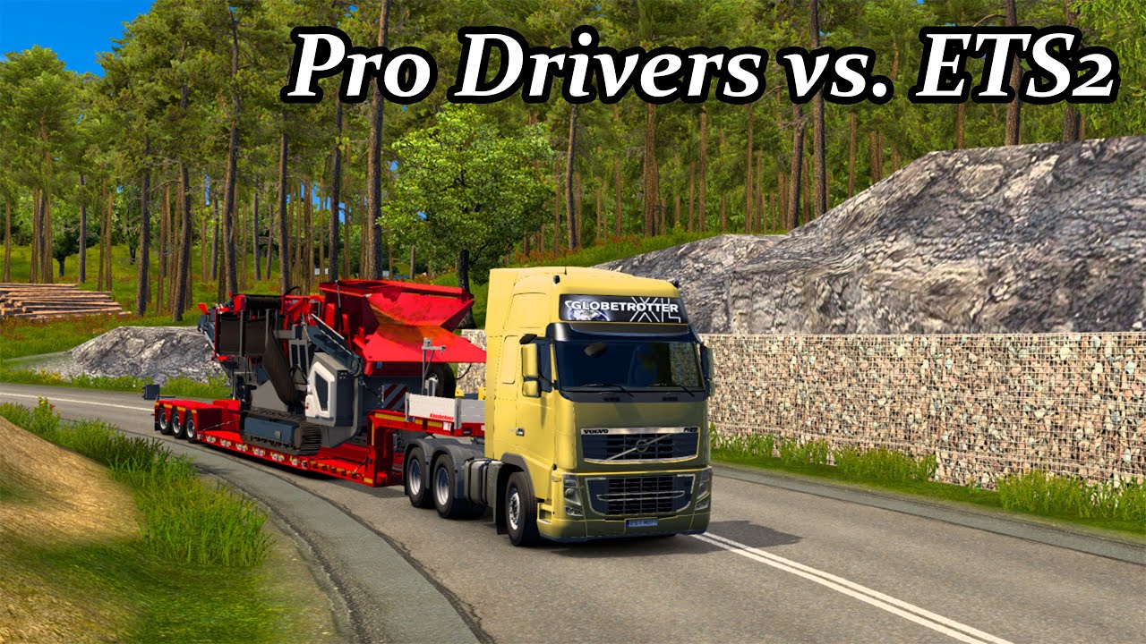 Pro Drivers vs. ETS2 How REAL is it (You Won't Believe This!)