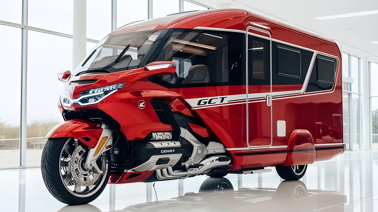 Honda Gold Wing GCT Camper 2026 🚐🏍️ | Роскошный туристический мотоцикл в сочетании с комфортом ке...