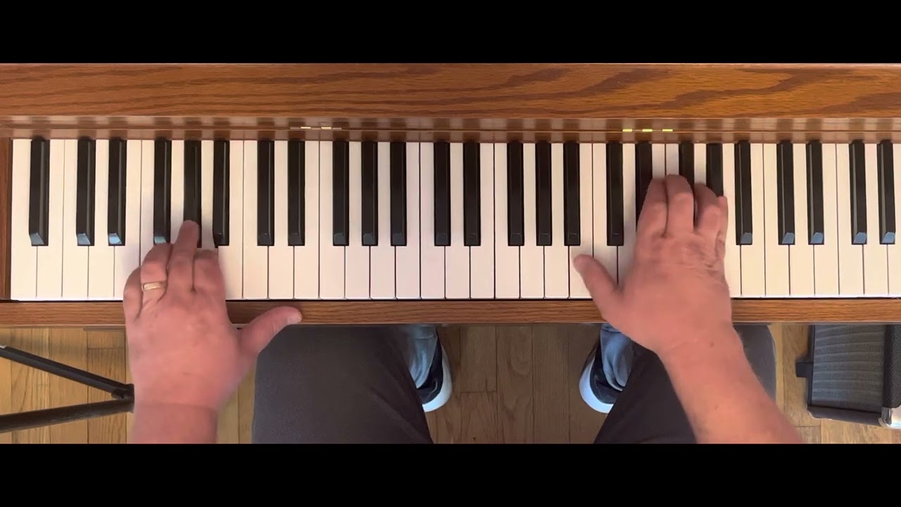 Brian Wilson - Honking Down the Highway (overhead piano cover)