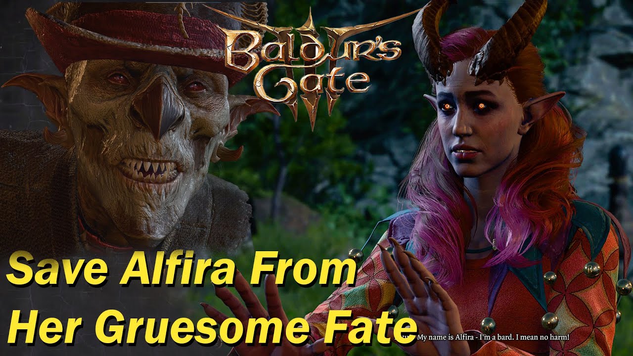 Baldur's Gate 3 Can You Save Alfira from Dark Urge??