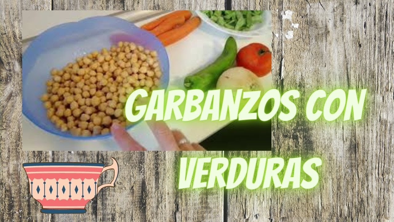 GARBANZOS CON VERDURAS🥄
