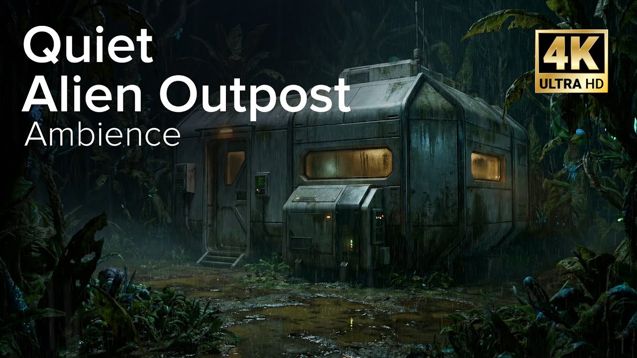 Quiet Night at a Remote Alien Outpost | Systems Running, World Calm