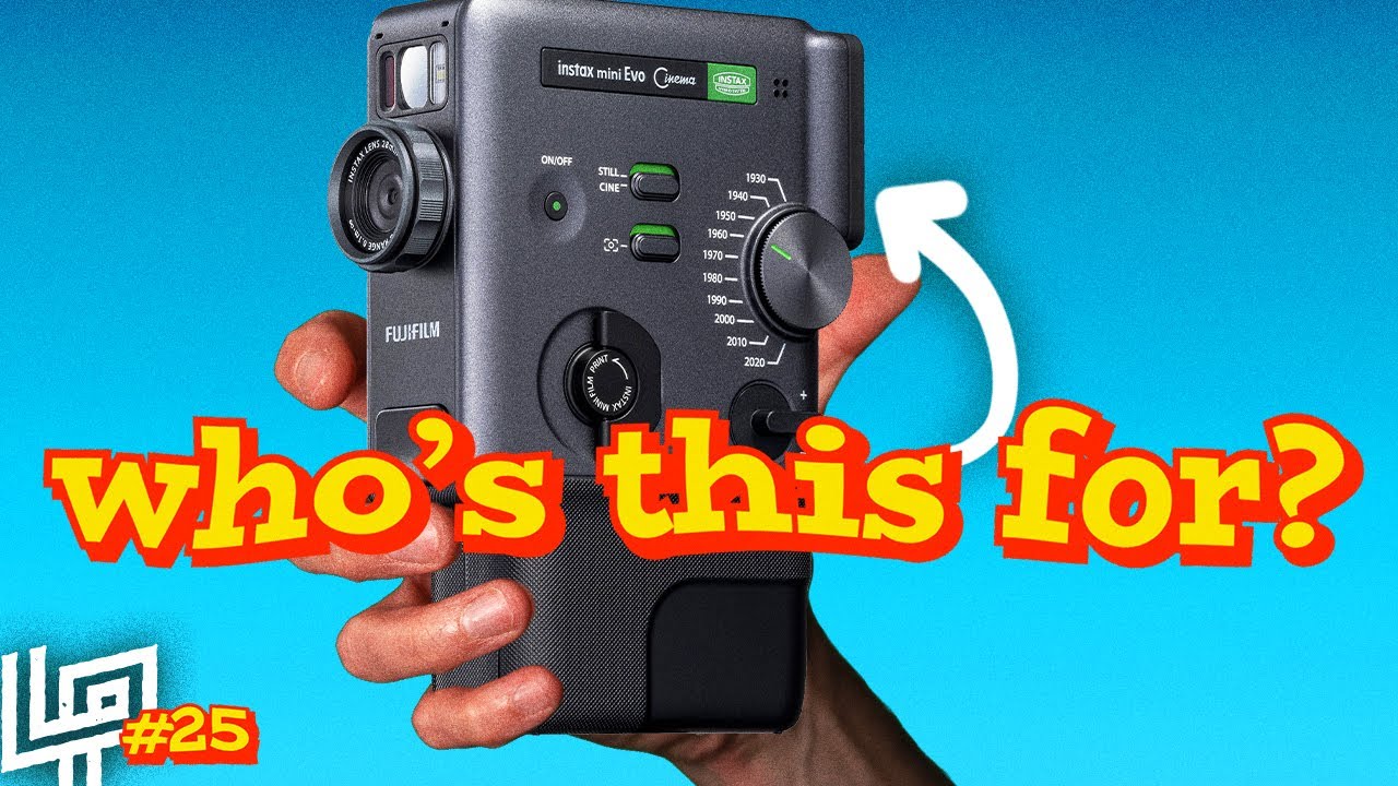 Fuji Instax Mini Evo Cinema Кому это вообще нужно?