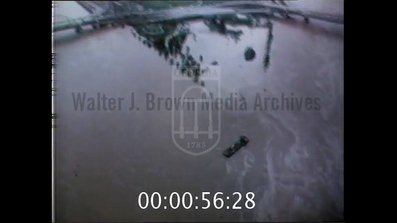 Hurricane Agnes hits Pittsburgh — KDKA (June 23, 1972)