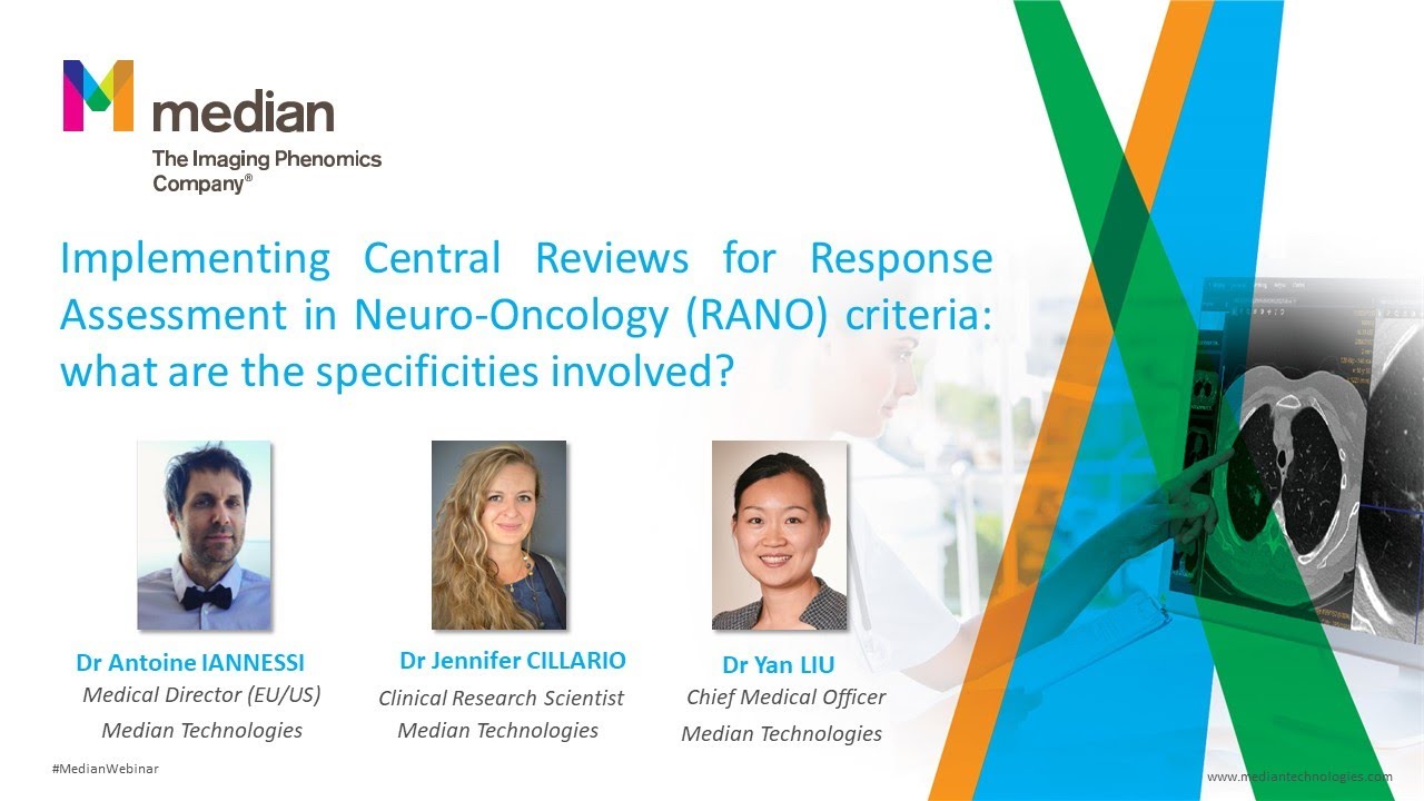 Webinar: Implementing central reviews for RANO criteria: what are the specificities involved?