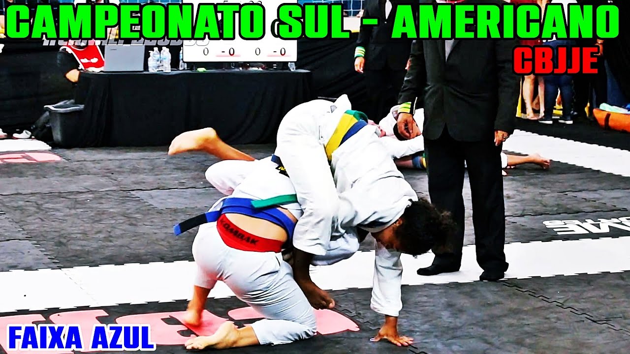 Jiu Jitsu - [Faixa Azul] - Feminino - Campeonato Sul - Americano - CBJJE 2020