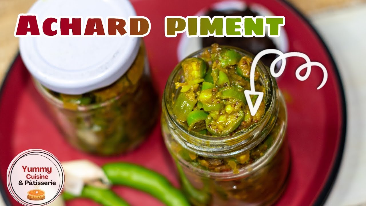 Achard de piment et tamarin