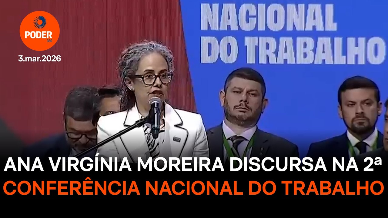 Ana Virgínia Moreira discursa na 2ª Conferência Nacional do Trabalho