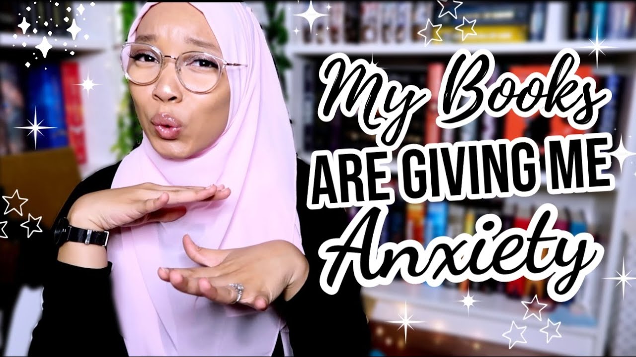 ✨MY BOOKS ARE GIVING ME ANXIETY ✨ let's talk about my lack of self control and my book collection