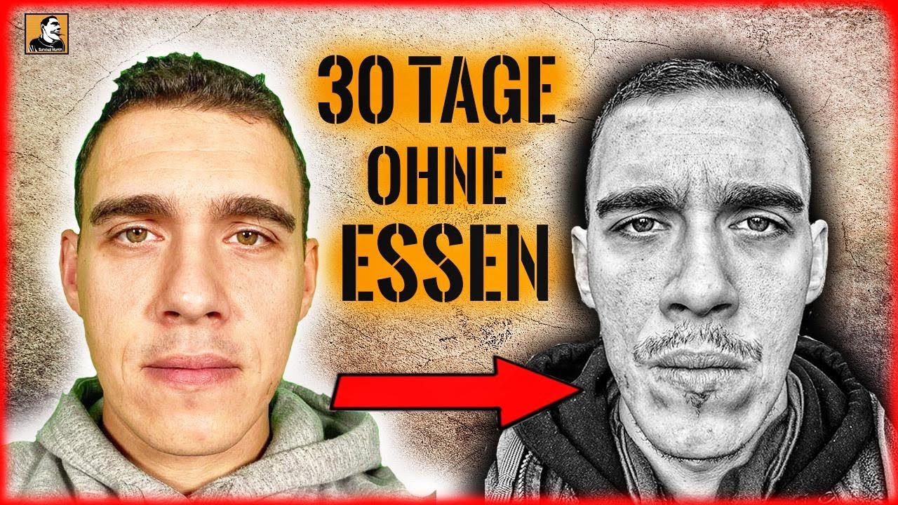 30 TAGE OHNE ESSEN - Das Selbstexperiment | Survival Mattin