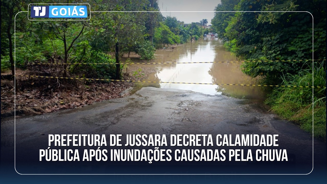 PREFEITURA DE JUSSARA DECRETA CALAMIDADE PÚBLICA APÓS INUNDAÇÕES CAUSADAS PELAS CHUVAS