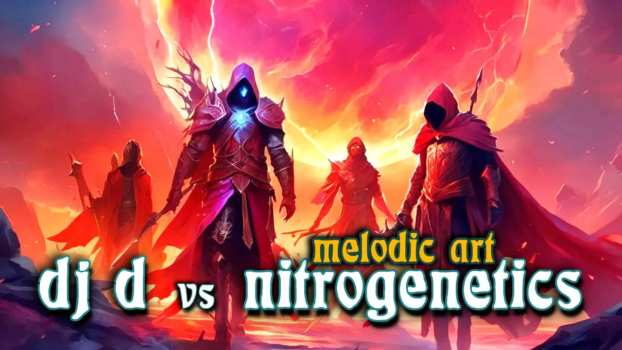 DJ D vs  Nitrogenetics | Melodic Art #hardcore #hardmusic