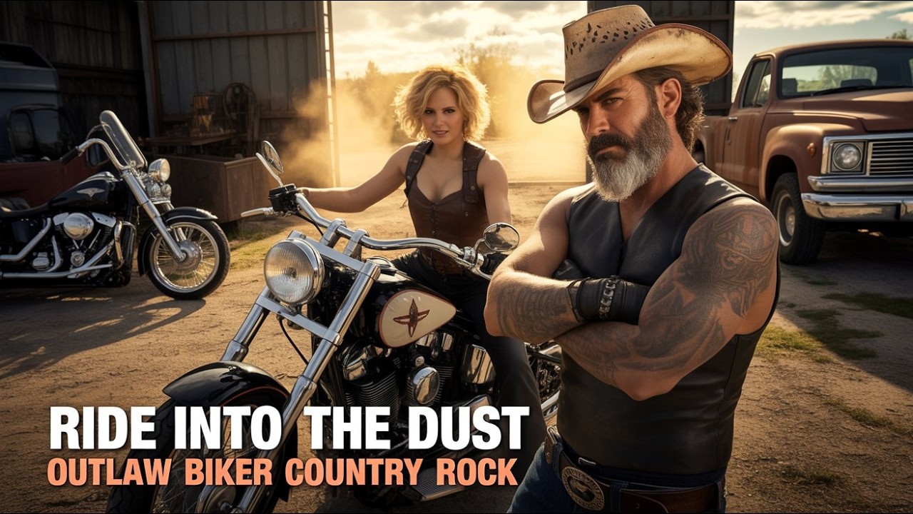 Ride Into the Dust | Outlaw Biker Country Rock (Official Music Video)
