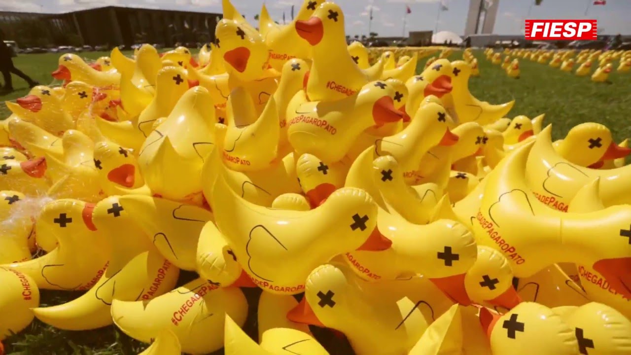 Pato gigante em Brasília