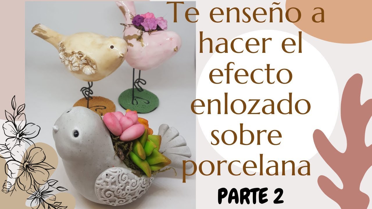 Te enseño a hacer el efecto enlozado sobre porcelana ...