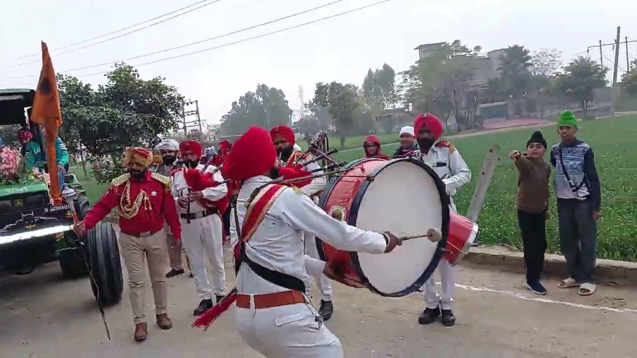 New Shere Punjab army pipe band Nihal Singh Wala Moga PB Master gurmeet singh Gill ph nb 9888724573