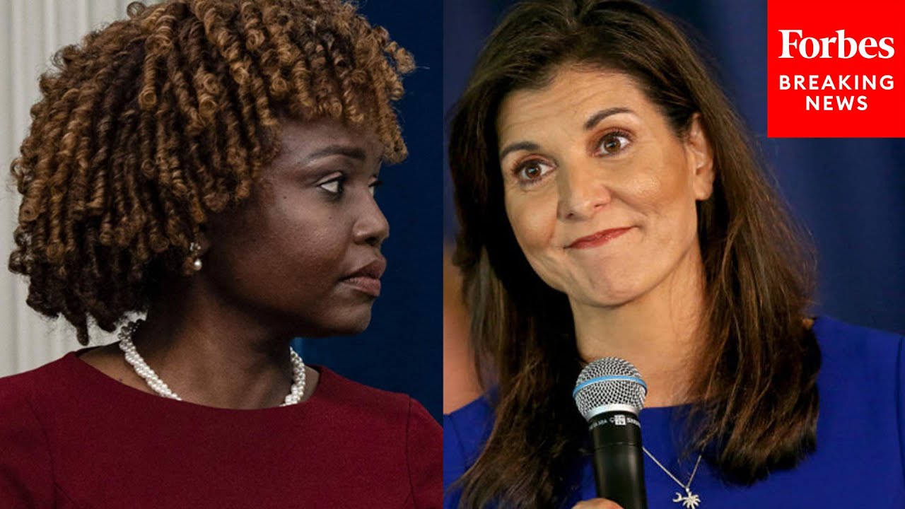 Karine Jean-Pierre Reacts To Nikki Haley's Comments On Transgender Girls In Locker Rooms