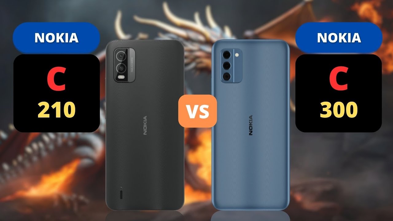 Nokia C210 vs Nokia C300 | PHONE COMPARISON