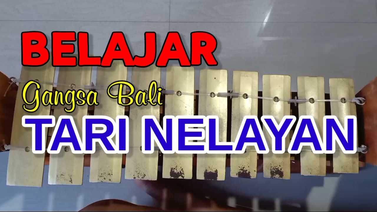 Gangsa Bali Tari Nelayan | Gebug Polos