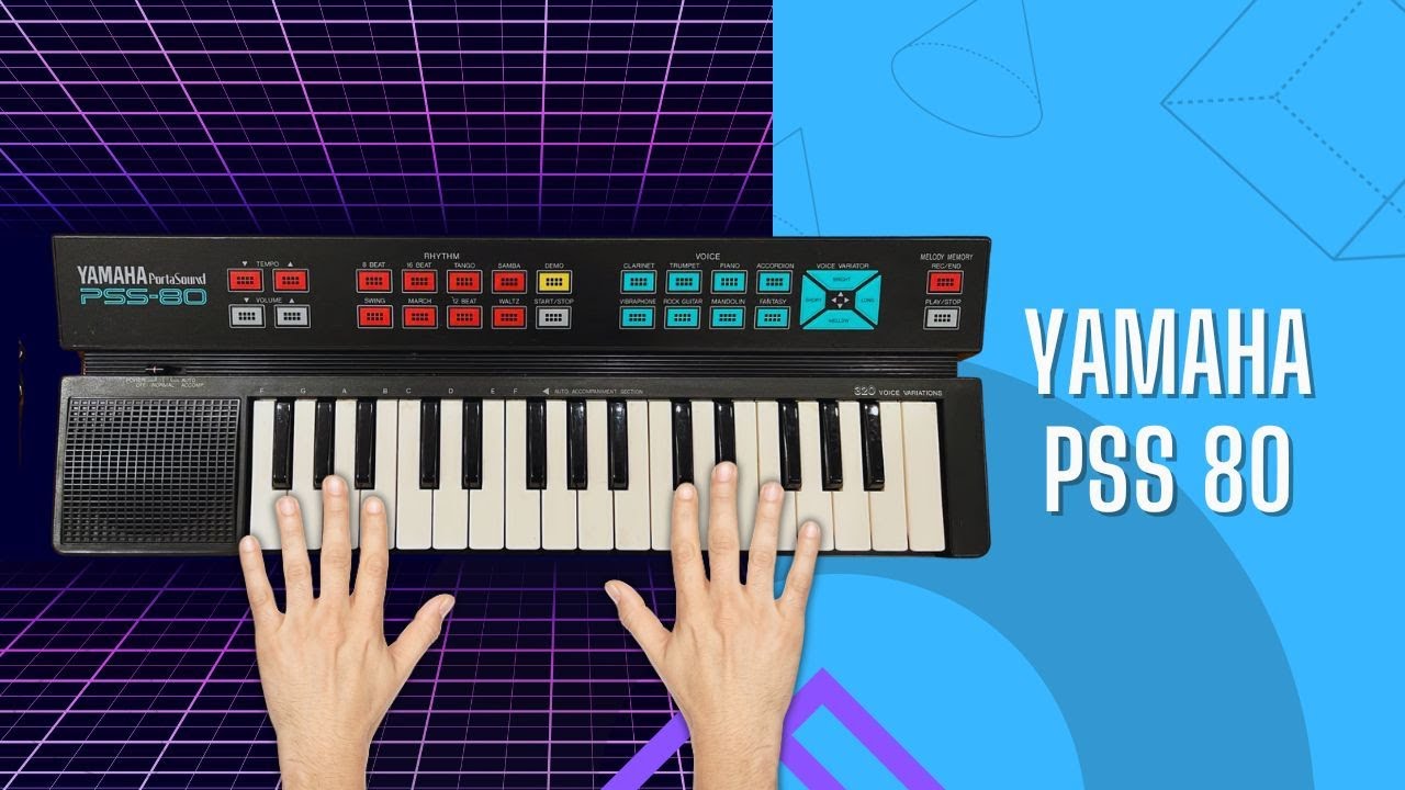 Yamaha PSS-80: The '80s Square Wave Dream Machine