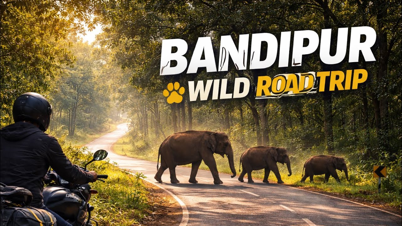Mudumalai-Bandipur Thrill Car Journey 😱Heart Stopping😨 Ooty to Mysore❌