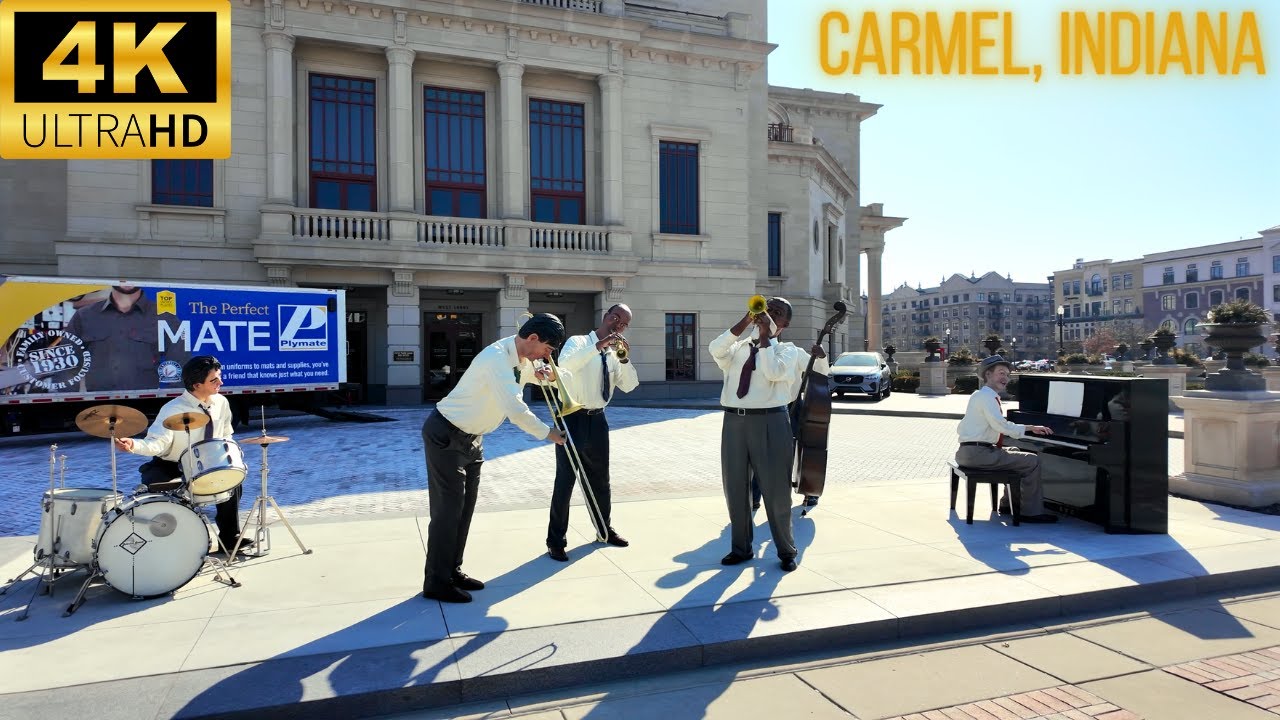 Carmel, Indiana Walking Tour 2025 [4K]