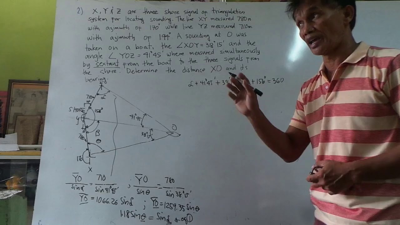 6.2 - Triangulation method & sounding