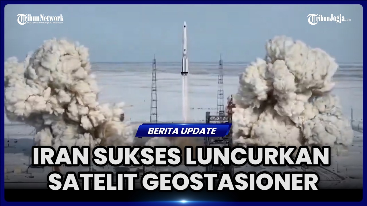 IRAN SUKSES LUNCURKAN SATELIT GEOSTASIONER DENGAN ROKET KELAS BERAT PROTON-M
