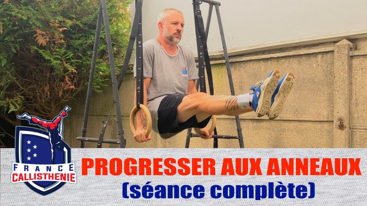 Callisth&eacute;nie : progresser aux anneaux (s&eacute;ance compl&egrave;te)