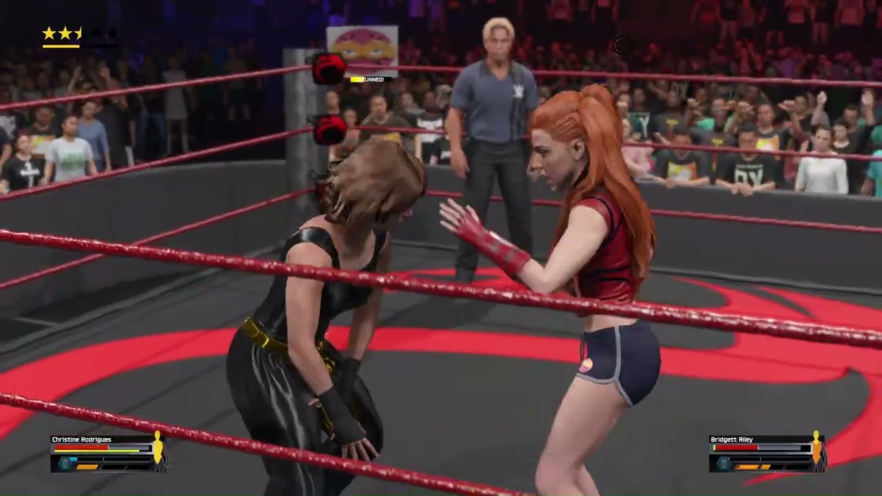WWE 2K25:  WMAC:  Season 2: Episode 36:  Fight 2:  Lady Lightning v Baby Doll