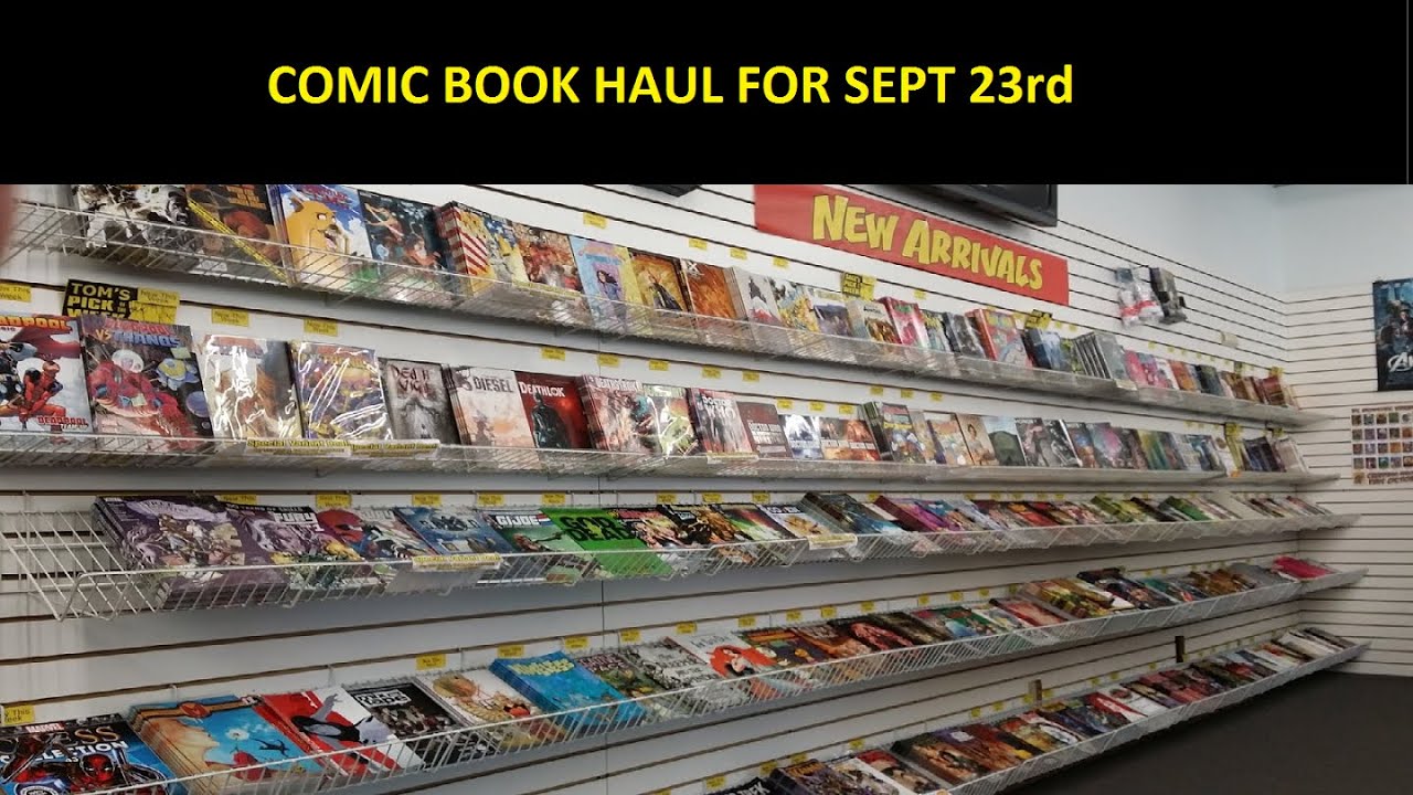Comic Book Haul for Sept 23rd and Batman Day Haul 2015