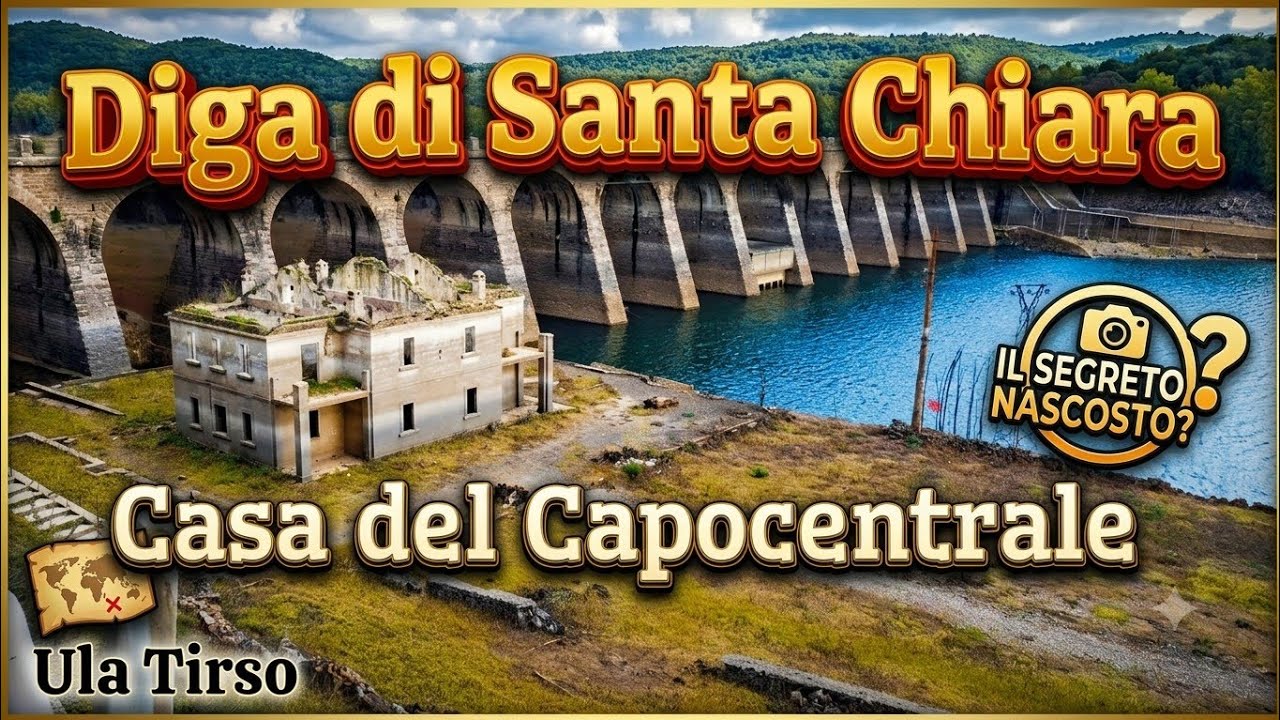 Diga di Santa Chiara e casa del capocentrale - Ula Tirso