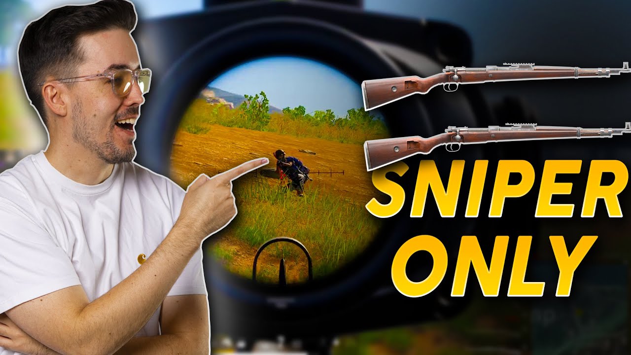 SNIPER ONLY CHALLENGE | DOUBLE KAR98K JE META | PUBG