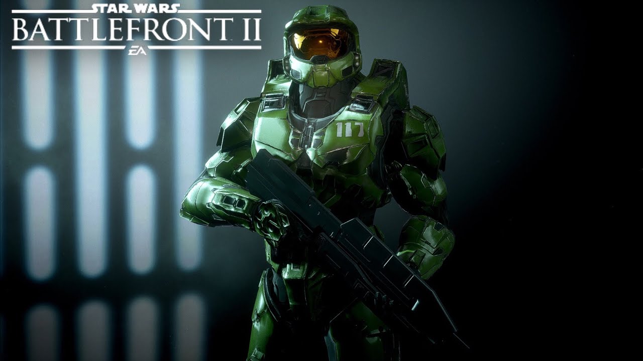 Star Wars Battlefront 2 - Halo Infinite Master Chief Skin MOD