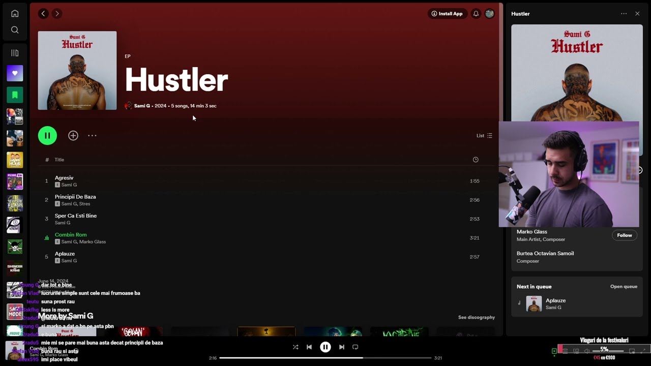 Chiar promițător! Sami G - Hustler (EP) / Pufulete reacționează