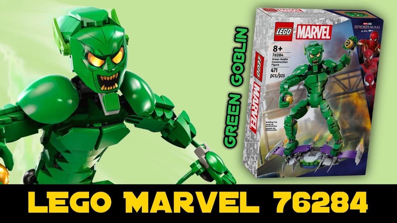 LEGO Marvel 76284 - Figurka Zielonego Goblina | Recenzja 💥