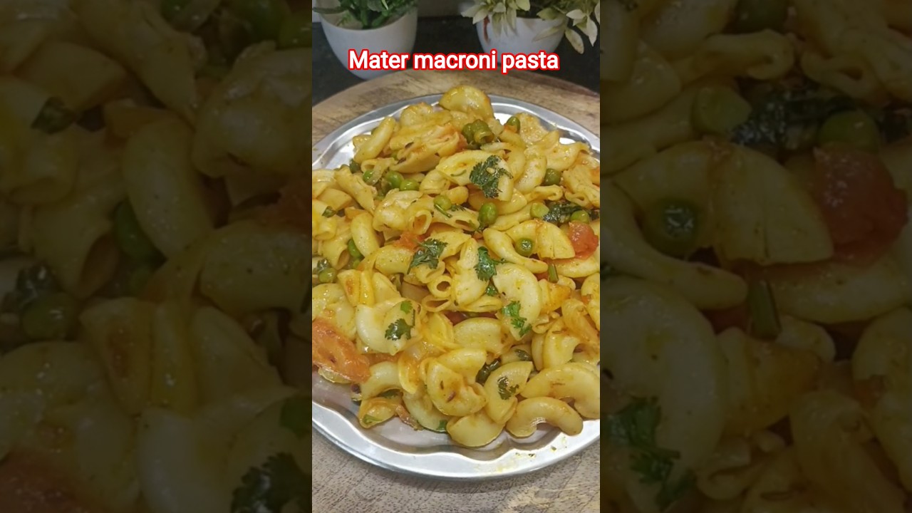 Mater Macaroni Pasta Recipe 