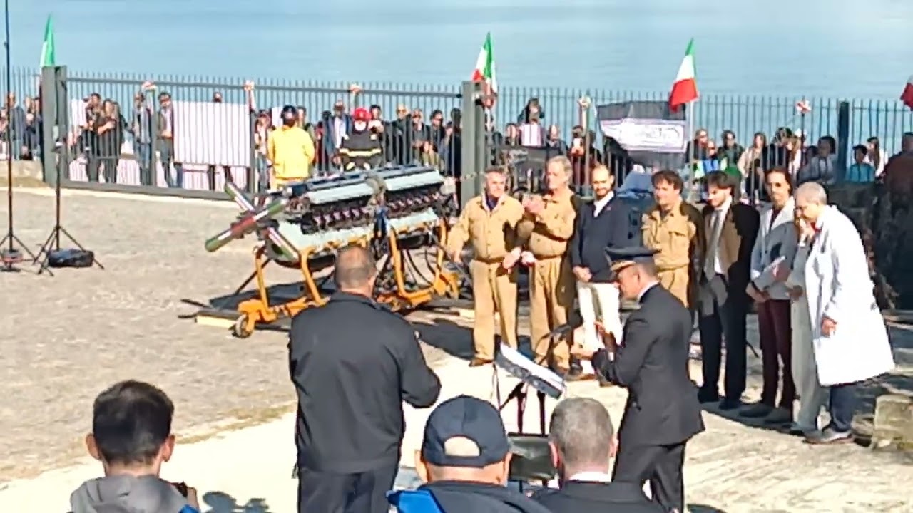 Collaudo motore fiat AS6 per Idrocorsa MC72 Desenzano del Garda