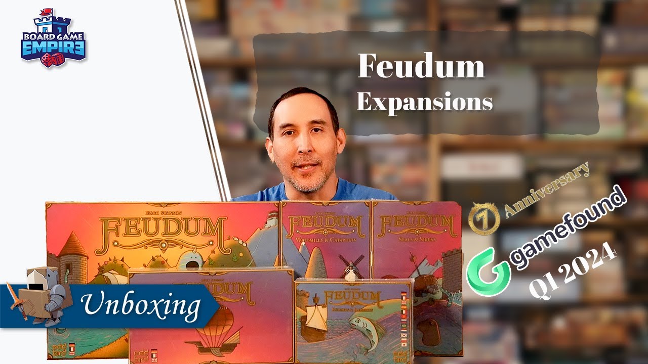 Распаковка дополнений Feudum