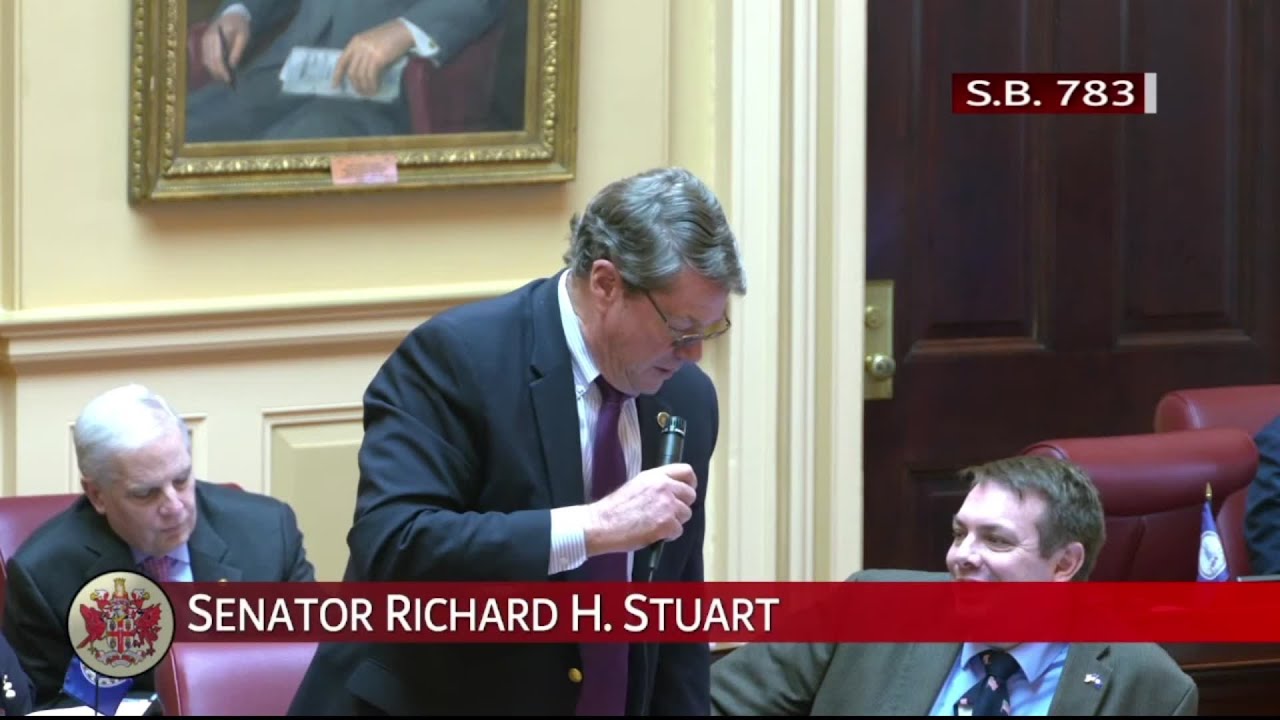 Sen. Stuart speaks against SB 783 concerning immigration enforcement