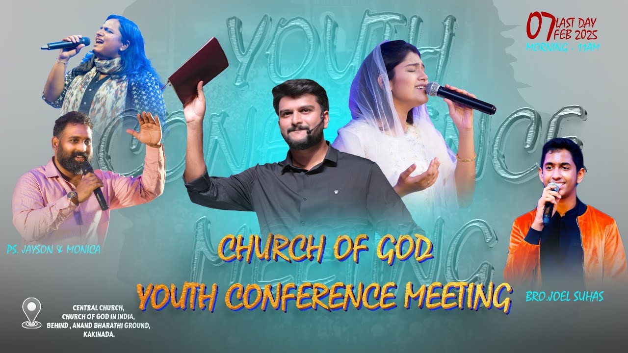 🛑07-FEB-25 ANKIT REDDI & SRESHTA | Youth Conference Meeting | Ps.Jayson & Monica | 𝙅𝙊𝙀𝙇 𝙎𝙐𝙃𝘼𝙎 CGI