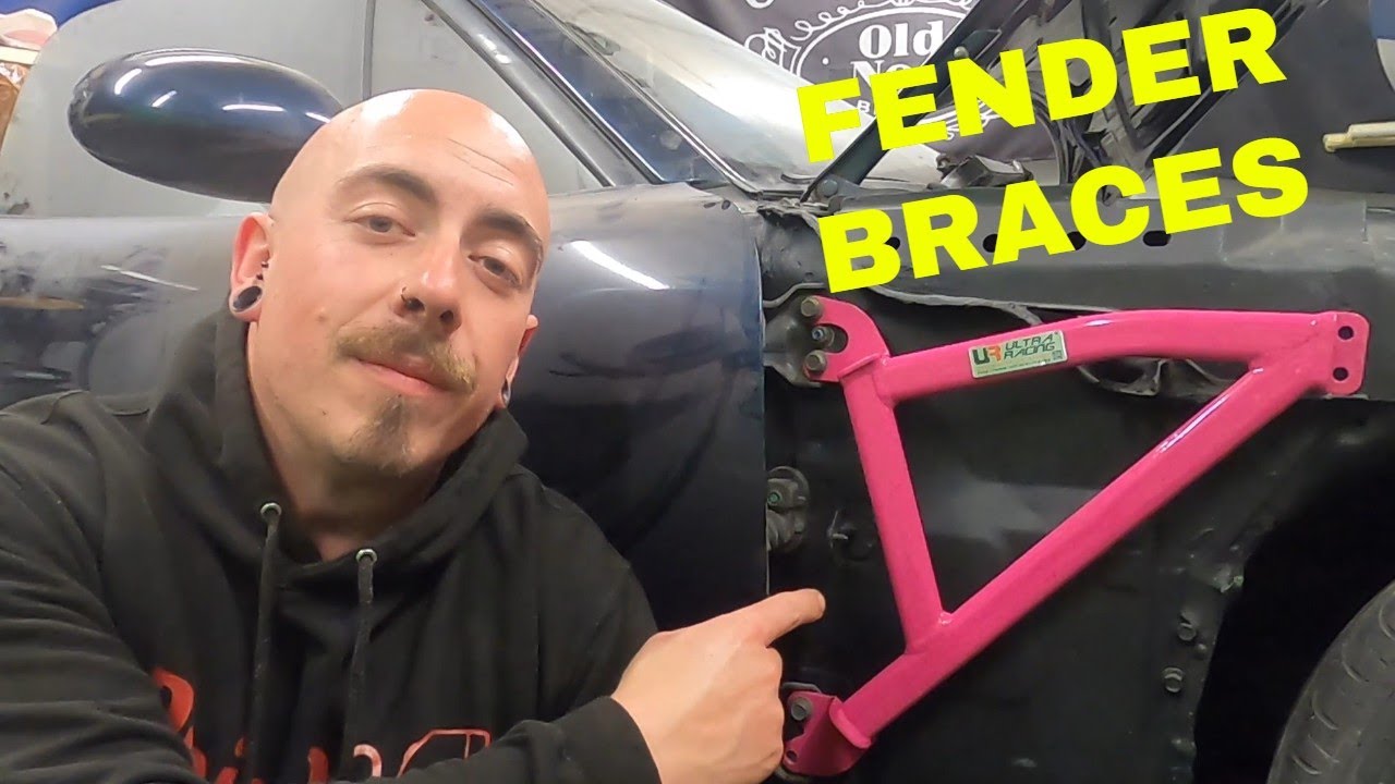 ULTRA RACING FENDER BRACES : MX5 TURBO BUILD pt 45