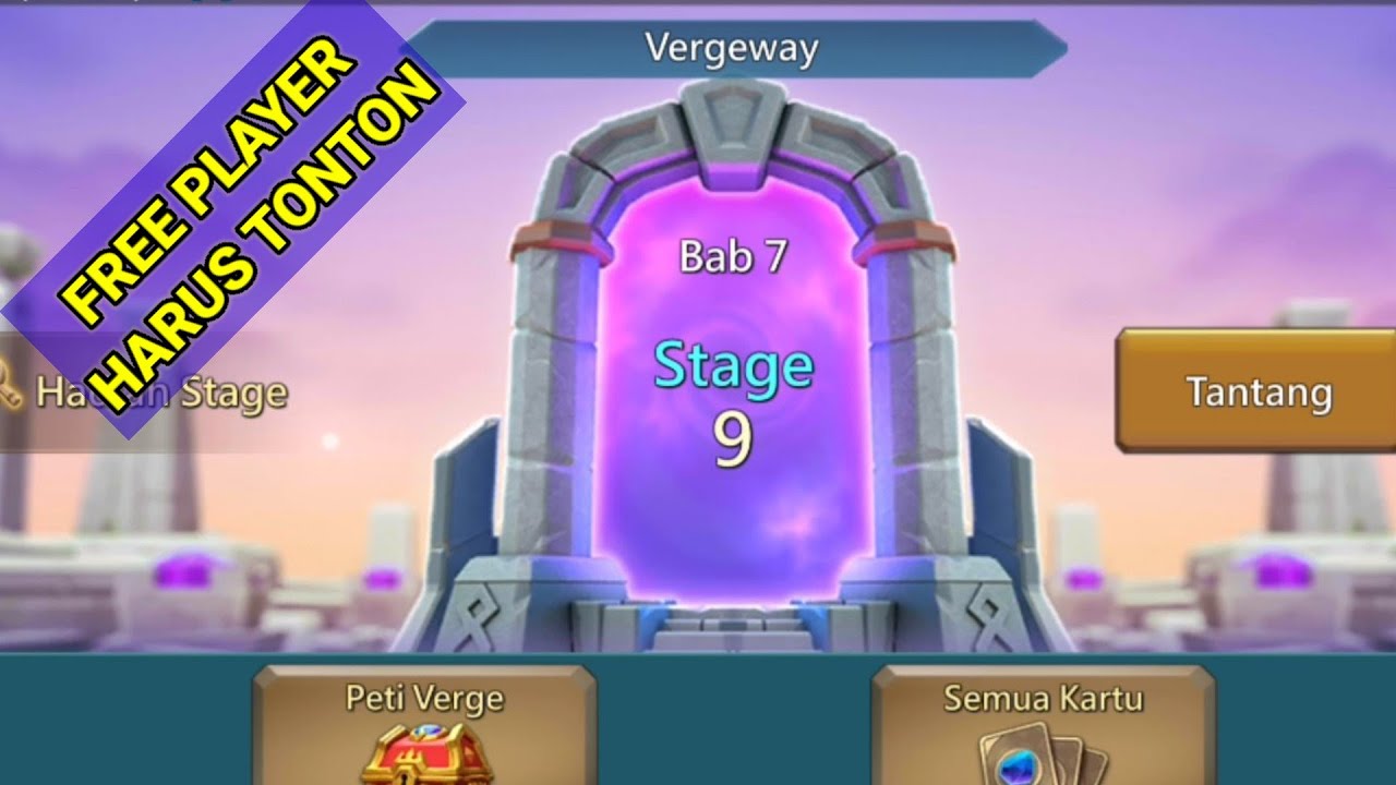 Lords Mobile Vergeway BAB 7 Stage 9