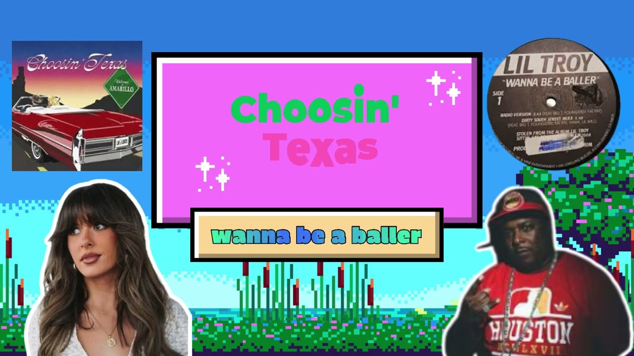 Ella Langley vs. Lil Troy | EPIC MASHUP | Choosin' Texas x Wanna be a Baller