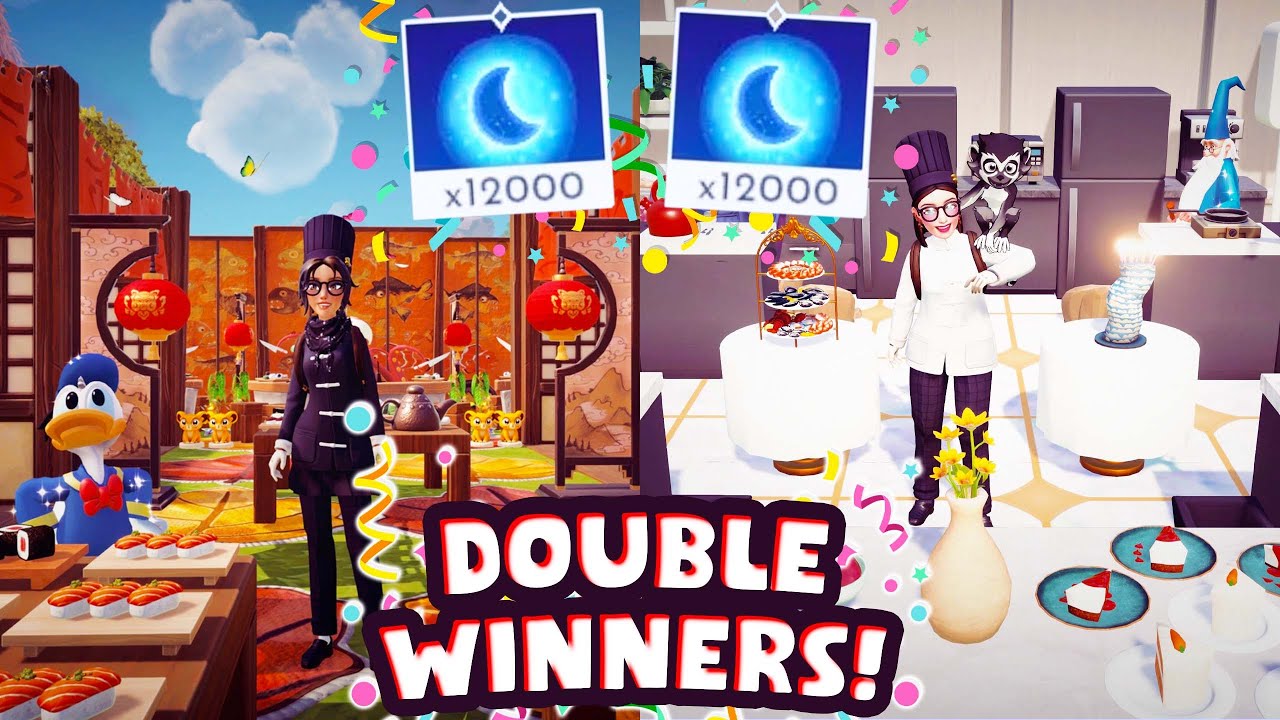Cooking with Friends Results Review in Disney Dreamlight Valley. We Got 2 FIRST PLACES!!!