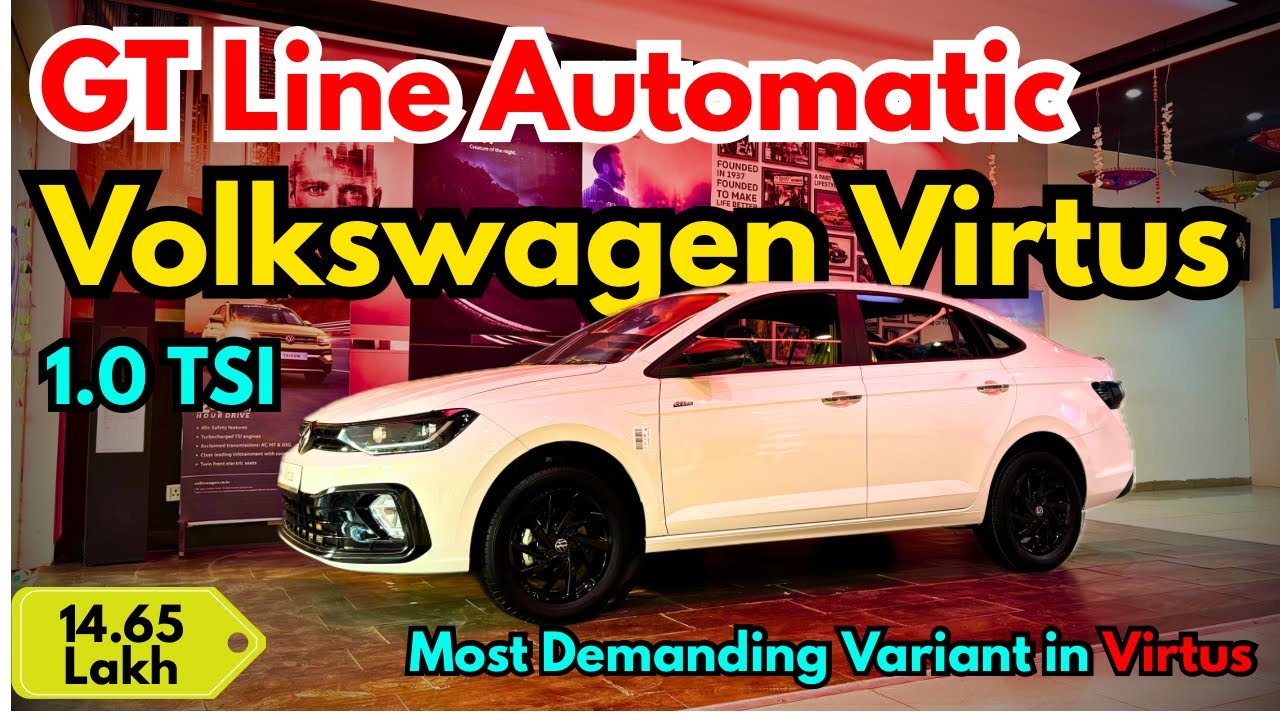 Volkswagen Virtus GT Line AT 2025 || Volkswagen Virtus GT Line Value for money Variant ||