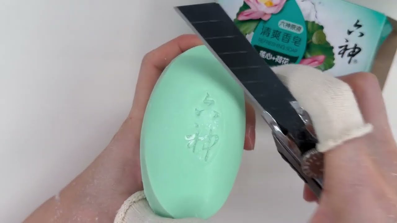 Soap Carving ASMR Relaxing Sounds | Soap Cutting and Crushing ASMR | Satisfying Videos with ASMR