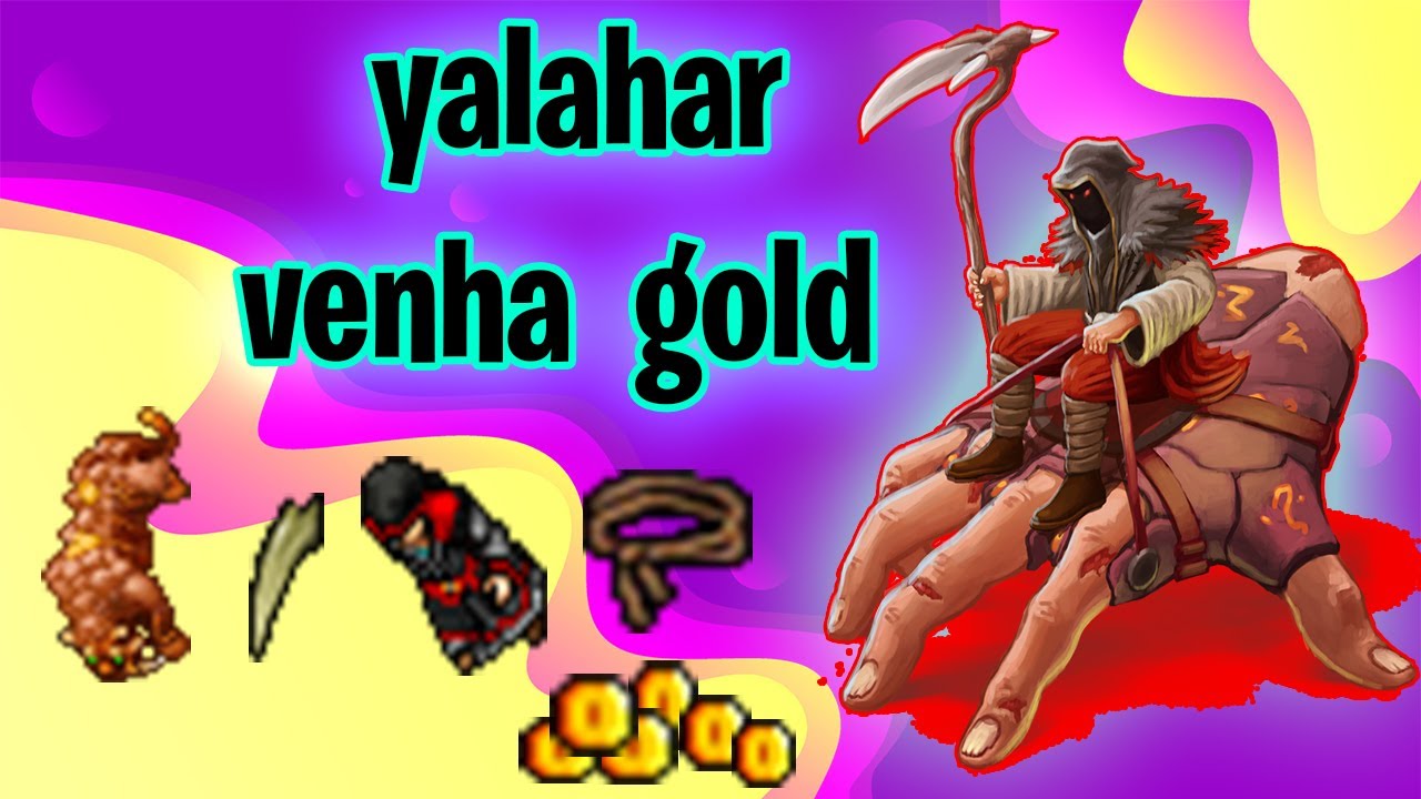 2 HUNTS PARA FAZER GOLD SOLO TIBIA EM YALAHAR